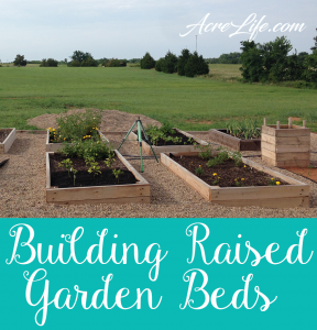 Building Raised Garden Beds - AcreLife