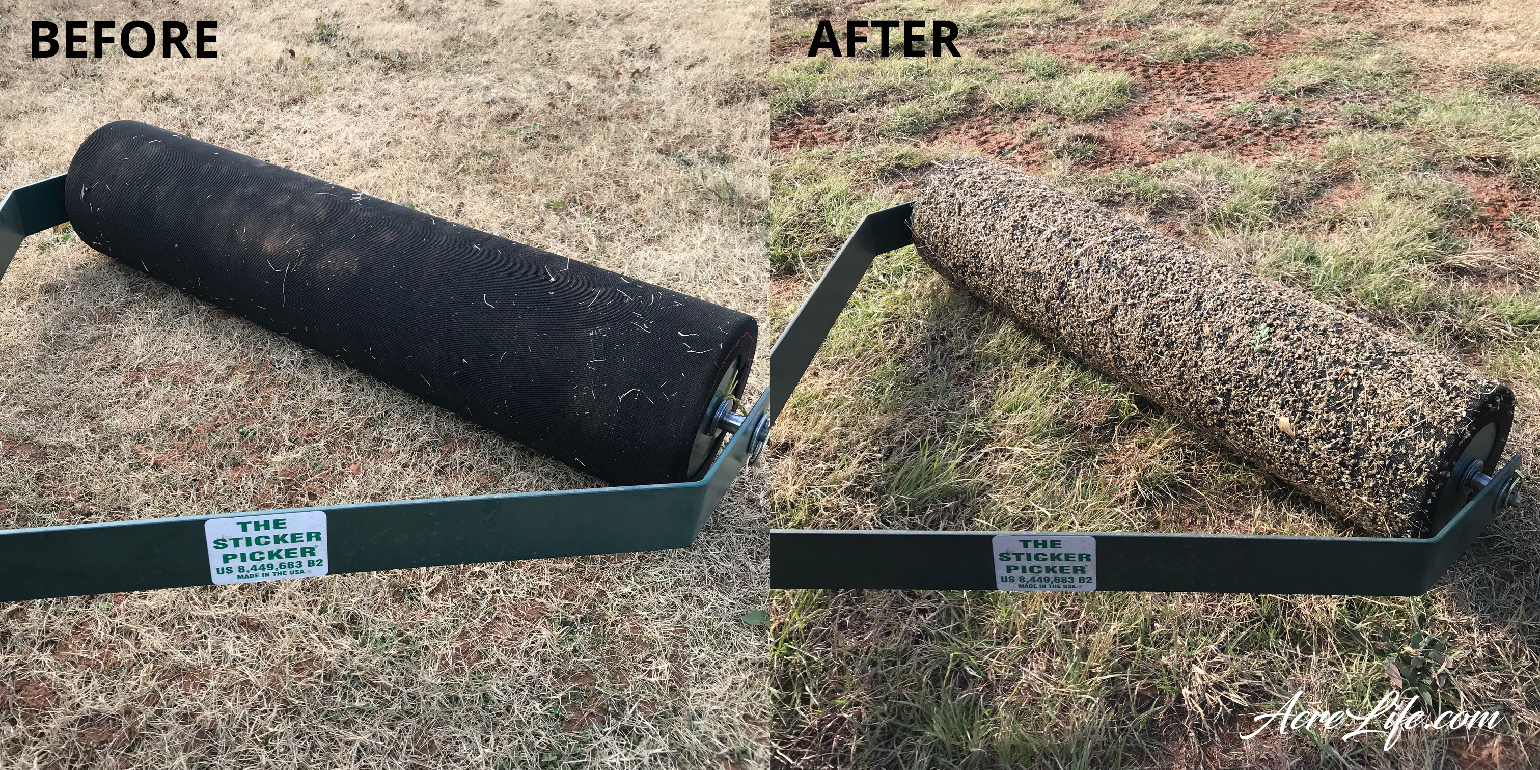 Sticker Picker Before and After - Acre Life