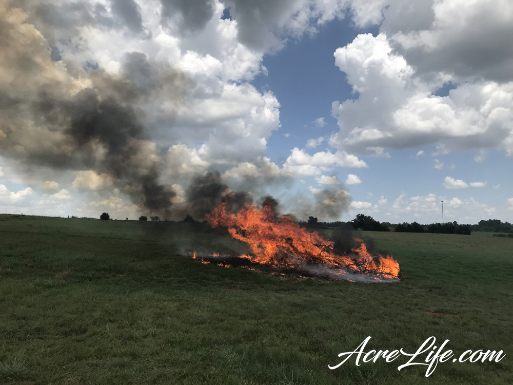 Burning Cedar Branches Acre Life Acre Life