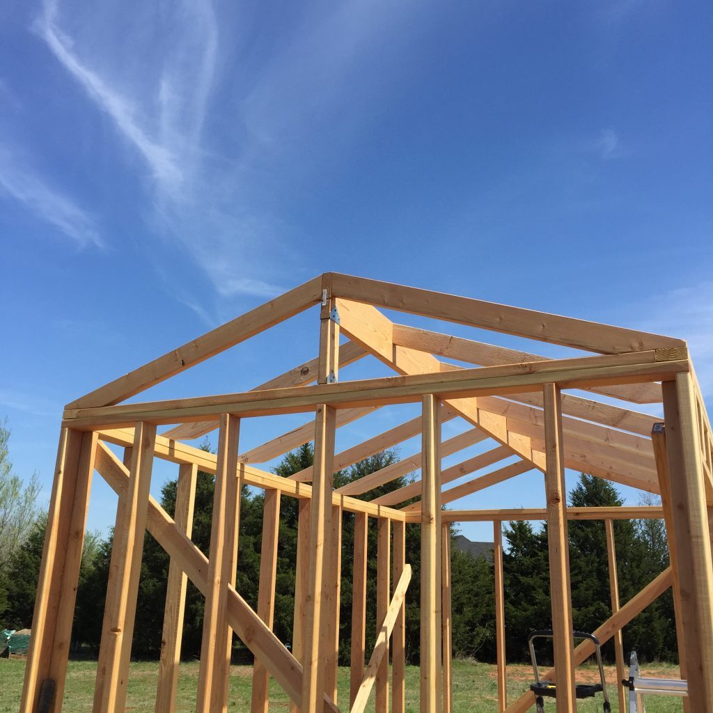 Chicken Coop Roof Frame - Acre Life